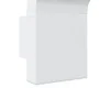 Lámpara de pared LED de exterior aluminio fundido blanco de , Iluminación de exterior - Ref: Foro24-4006272, Precio: 30,37 €,...