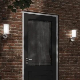 Apliques de exterior 2 unidades acero inoxidable plateado de , Iluminación de exterior - Ref: Foro24-4006285, Precio: 61,77 €...