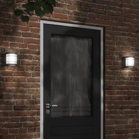Aplique de exterior de acero inoxidable negro de , Iluminación de exterior - Ref: Foro24-4006298, Precio: 20,23 €, Descuento: %
