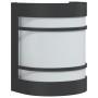 Aplique de exterior de acero inoxidable negro de , Iluminación de exterior - Ref: Foro24-4006298, Precio: 20,57 €, Descuento: %