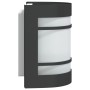 Aplique de exterior de acero inoxidable negro de , Iluminación de exterior - Ref: Foro24-4006298, Precio: 20,57 €, Descuento: %