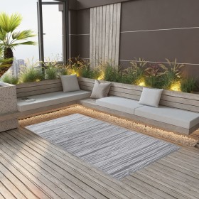 Alfombra de exterior PP gris 190x290 cm de vidaXL, Protectores para exterior - Ref: Foro24-310439, Precio: 57,67 €, Descuento: %