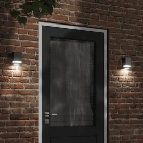 Aplique de exterior de acero inoxidable negro de , Iluminación de exterior - Ref: Foro24-4006328, Precio: 18,85 €, Descuento: %