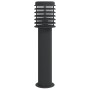 Lámpara de suelo de exterior acero inoxidable negro 60 cm de , Iluminación de exterior - Ref: Foro24-4006361, Precio: 48,25 €...