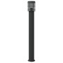 Lámpara de suelo de exterior acero inoxidable negro 110 cm de , Iluminación de exterior - Ref: Foro24-4006363, Precio: 56,47 ...