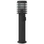 Lámpara de suelo de exterior con enchufe acero negro 60 cm de , Iluminación de exterior - Ref: Foro24-4006377, Precio: 53,99 ...