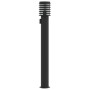 Lámparas de suelo exterior con enchufe 3 uds acero negro 110 cm de , Iluminación de exterior - Ref: Foro24-4006380, Precio: 1...