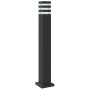 Lámparas de suelo de exterior 3 unidades aluminio negro 80 cm de , Iluminación de exterior - Ref: Foro24-4006396, Precio: 127...