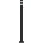 Lámparas suelo exterior con sensor 3 uds aluminio negro 110 cm de , Iluminación de exterior - Ref: Foro24-4006404, Precio: 15...