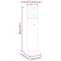 Lámparas suelo exterior con enchufe 3 uds aluminio negro 50 cm de , Iluminación de exterior - Ref: Foro24-4006406, Precio: 12...