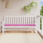 Cojín para banco de jardín tela rosa 200x50x3 cm de , Cojines para sillas y sofás - Ref: Foro24-361206, Precio: 34,51 €, Desc...