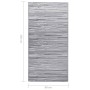 Alfombra de exterior PP gris 80x150 cm de vidaXL, Protectores para exterior - Ref: Foro24-310436, Precio: 21,31 €, Descuento: %