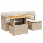 Juego de sofás jardín con cojines 6 pzas ratán sintético beige de , Conjuntos de jardín - Ref: Foro24-3270806, Precio: 400,62...