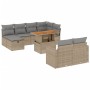 Set de sofás de jardín 11pzas con cojines ratán sintético beige de , Conjuntos de jardín - Ref: Foro24-3276515, Precio: 628,9...