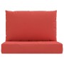 Cojines para palets 2 unidades tela Oxford rojo de , Cojines para sillas y sofás - Ref: Foro24-361760, Precio: 41,99 €, Descu...
