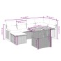 Set sofás de jardín 7 piezas y cojines ratán sintético beige de , Conjuntos de jardín - Ref: Foro24-3274062, Precio: 454,72 €...