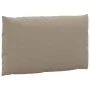 Cojines para palets 2 unidades tela Oxford gris taupé de , Cojines para sillas y sofás - Ref: Foro24-361762, Precio: 66,14 €,...