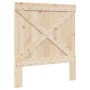 Estructura de cama con cabecero madera maciza de pino 90x200 cm de , Camas y somieres - Ref: Foro24-3281574, Precio: 148,27 €...