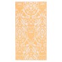 Alfombra de exterior PP naranja y blanco 160x230 cm de vidaXL, Protectores para exterior - Ref: Foro24-310462, Precio: 47,00 ...