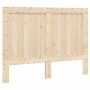Estructura de cama con cabecero madera maciza pino 140x200 cm de , Camas y somieres - Ref: Foro24-3281534, Precio: 197,52 €, ...