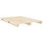 Estructura de cama con cabecero madera maciza pino 140x200 cm de , Camas y somieres - Ref: Foro24-3281534, Precio: 197,52 €, ...