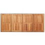 Mesa de jardín superficie madera acacia ratán gris 190x80x75cm de , Mesas de jardín - Ref: Foro24-365601, Precio: 190,59 €, D...