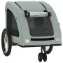 Remolque de bicicleta mascotas hierro tela Oxford gris de , Cochecitos para mascotas - Ref: Foro24-93972, Precio: 99,74 €, De...