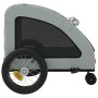 Remolque de bicicleta mascotas hierro tela Oxford gris de , Cochecitos para mascotas - Ref: Foro24-93972, Precio: 99,74 €, De...