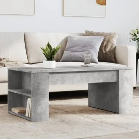Mesa de centro madera de ingeniería gris hormigón 102x55x42 cm de , Mesas de centro - Ref: Foro24-831856, Precio: 57,31 €, De...