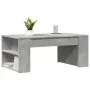 Mesa de centro madera de ingeniería gris hormigón 102x55x42 cm de , Mesas de centro - Ref: Foro24-831856, Precio: 57,31 €, De...