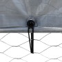Jaulas perros con techo puerta 2 uds acero galvanizado plateado de , Casetas para perros - Ref: Foro24-3294909, Precio: 250,1...