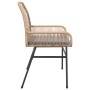 Sillones de jardín con cojines 2 uds ratán sintético marrón de , Sillas de jardín - Ref: Foro24-369096, Precio: 129,52 €, Des...