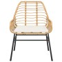 Sillones de jardín con cojines 2 uds ratán sintético marrón de , Sillas de jardín - Ref: Foro24-369094, Precio: 116,92 €, Des...