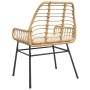 Sillones de jardín con cojines 2 uds ratán sintético marrón de , Sillas de jardín - Ref: Foro24-369094, Precio: 116,92 €, Des...