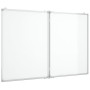 Pizarra magnética plegable aluminio 100x80x1,7 cm de , Paneles de exposición - Ref: Foro24-4005353, Precio: 52,77 €, Descuent...