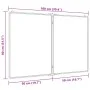 Pizarra magnética plegable aluminio 100x80x1,7 cm de , Paneles de exposición - Ref: Foro24-4005353, Precio: 51,68 €, Descuent...