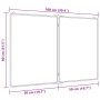Pizarra magnética plegable aluminio 100x80x1,7 cm de , Paneles de exposición - Ref: Foro24-4005353, Precio: 52,77 €, Descuent...