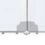 Pizarra magnética plegable aluminio 160x50x1,7 cm de , Paneles de exposición - Ref: Foro24-4005366, Precio: 53,30 €, Descuent...