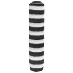 Gray anthracite and white HDPE privacy net 1.2x10 m 75 g/m² by , Umbrellas - Ref: Foro24-4003656, Price: 15,23 €, Discount: %