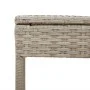 Tumbonas con mesita 2 unidades ratán sintético gris claro de , Tumbonas - Ref: Foro24-4002715, Precio: 274,97 €, Descuento: %