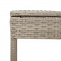 Tumbonas con mesita 2 unidades ratán sintético gris claro de , Tumbonas - Ref: Foro24-4002715, Precio: 280,54 €, Descuento: %