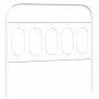 Weißes Metallkopfteil 107 cm von , Kopf- und Fußteile - Ref: Foro24-377196, Preis: 33,31 €, Rabatt: %