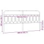 White metal headboard 200 cm by , Headboards and footboards - Ref: Foro24-377204, Price: 42,74 €, Discount: %