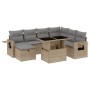Set de sofás de jardín y cojines 8 piezas ratán sintético beige de , Conjuntos de jardín - Ref: Foro24-3274999, Precio: 541,7...