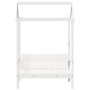 Banco con techo madera maciza de pino blanco 117,5x70x176,5 cm de , Bancos - Ref: Foro24-846995, Precio: 135,51 €, Descuento: %