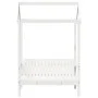 Banco con techo madera maciza de pino blanco 117,5x70x176,5 cm de , Bancos - Ref: Foro24-846995, Precio: 133,74 €, Descuento: %