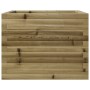 Jardinera de madera de pino impregnada 60x60x46 cm de , Maceteros y jardineras - Ref: Foro24-3282413, Precio: 127,73 €, Descu...