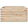 Jardinera de madera maciza de pino 90x90x46 cm de , Maceteros y jardineras - Ref: Foro24-3282424, Precio: 168,06 €, Descuento: %
