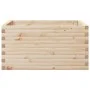 Jardinera de madera maciza de pino 90x90x46 cm de , Maceteros y jardineras - Ref: Foro24-3282424, Precio: 168,06 €, Descuento: %