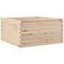 Jardinera de madera maciza de pino 90x90x46 cm de , Maceteros y jardineras - Ref: Foro24-3282424, Precio: 168,06 €, Descuento: %